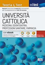 EdiTEST. Università Cattolica. Medicina. Teoria & test. Con e-book. Con software di simulazione