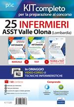 Kit concorso 25 Infermieri ASST Valle Olona Regione Lombardia. Manuali per la preparazione completa. Con e-book. Con software di simulazione