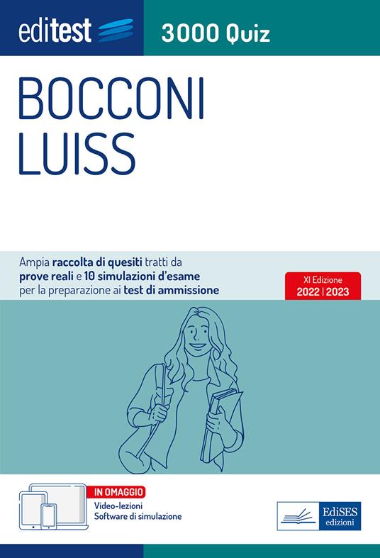 Test Bocconi - Luiss 2022: Raccolta di 3.000 Quiz - V.V.A.A. - ebook