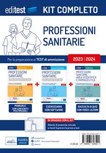 Libro EdiTest. Kit completo test professioni sanitarie. Manuale + esercizi commentati + raccolta di quiz. Con software di simulazione 