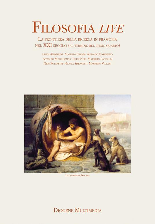 Filosofia live. La frontiera della ricerca in filosofia nel XXI secolo (al termine del primo quarto) - copertina