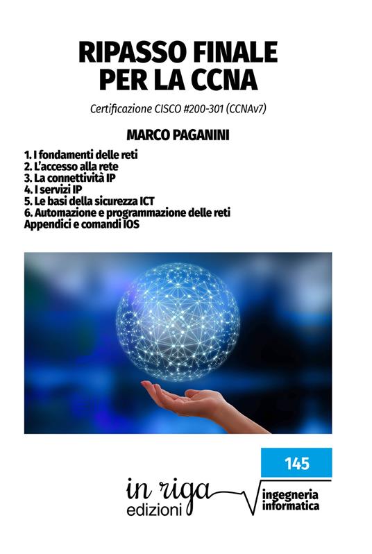 Ripasso finale per la CCNA. Certificazione CISCO #200-301 (CCNAv7) - Marco Paganini - copertina