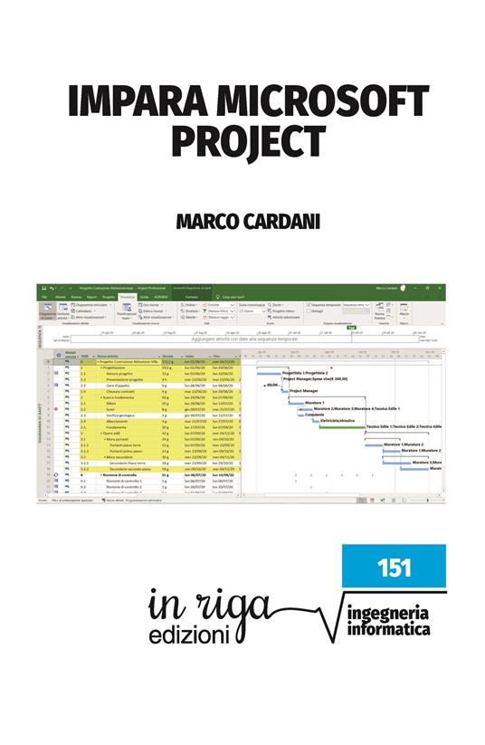 Impara Microsoft Project - Marco Cardani - copertina