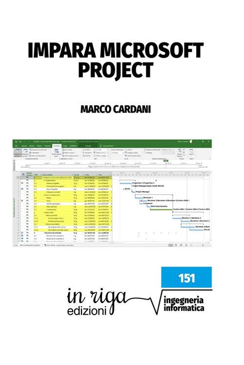 Impara Microsoft Project - Marco Cardani - copertina