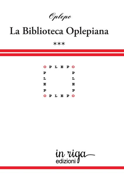 Biblioteca Oplepiana. Vol. 3: Plaquette 37-46 - copertina