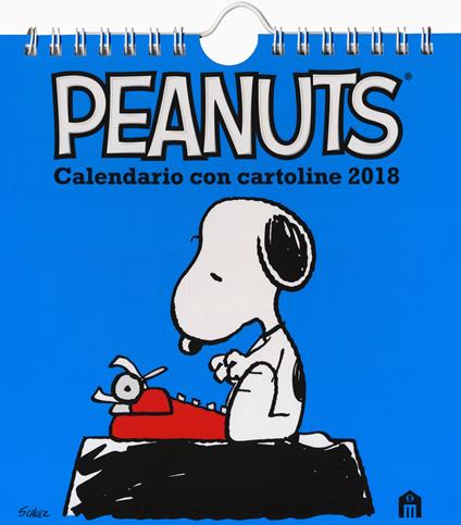 Peanuts. Calendario con cartoline 2018 - copertina