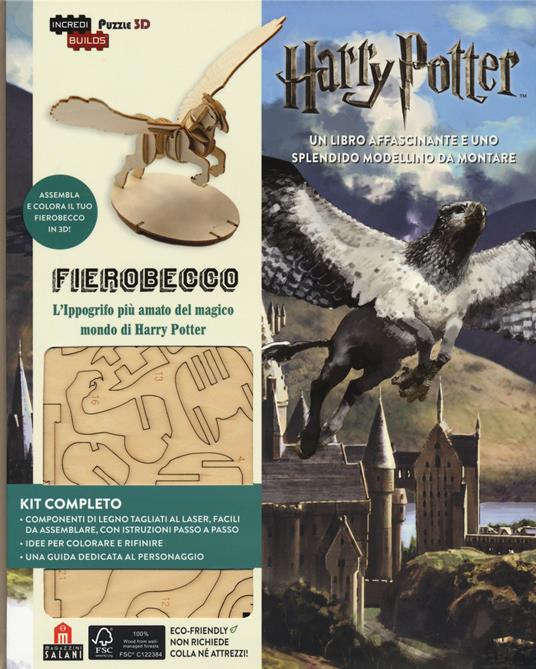 Fierobecco. Harry Potter. Incredibuilds puzzle 3D da J. K. Rowling. Ediz. a colori. Con gadget - J. K. Rowling - copertina
