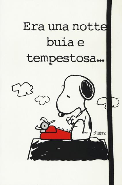 Peanuts. Era una notte buia e tempestosa... (quaderno) - copertina