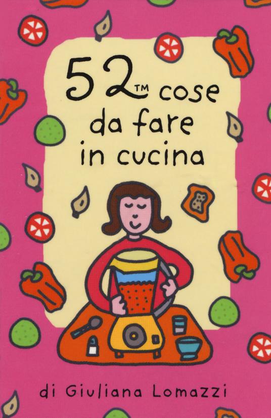 52 cose da fare in cucina. Carte - Giuliana Lomazzi - copertina