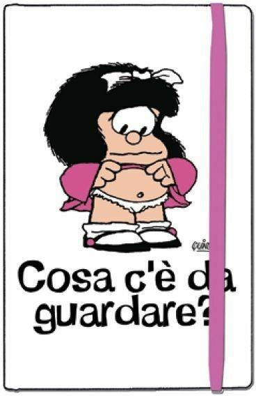 Mafalda. Cosa c'è da guardare? Taccuino - Quino - copertina