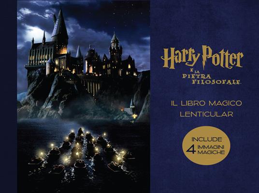 Harry Potter e la pietra filosofale. Il libro magico lenticular. Ediz. a colori. Vol. 1 - J. K. Rowling - copertina