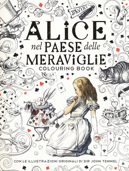 Alice nel paese delle meraviglie. Colouring book - Lewis Carroll - copertina