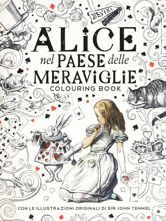 Alice nel paese delle meraviglie. Colouring book - Lewis Carroll - copertina