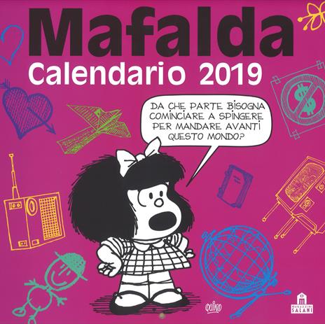 Mafalda. Calendario da parete 2019 - copertina