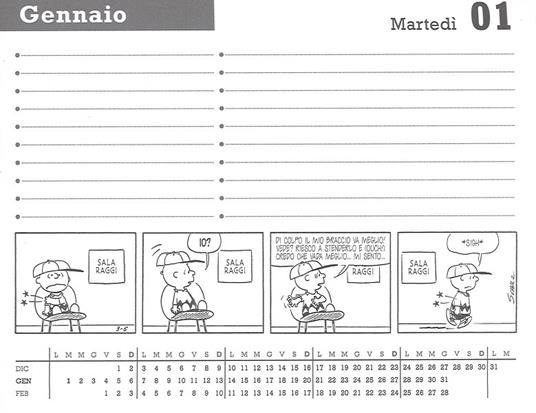Peanuts. Calendario da tavolo 2019 - 2