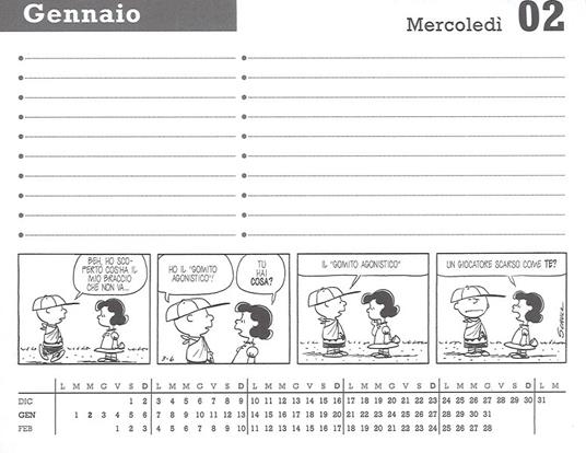 Peanuts. Calendario da tavolo 2019 - 3