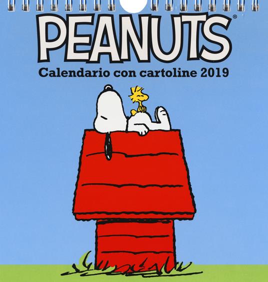 Peanuts. Calendario con cartoline 2019 - copertina