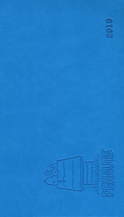 Peanuts. Agenda orizzontale 2019 - copertina