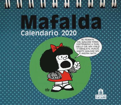 Mafalda. Calendario da tavolo 2020 - copertina