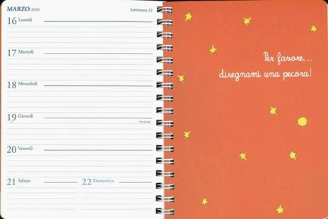 Il Piccolo Principe. Agenda 2020 - 2