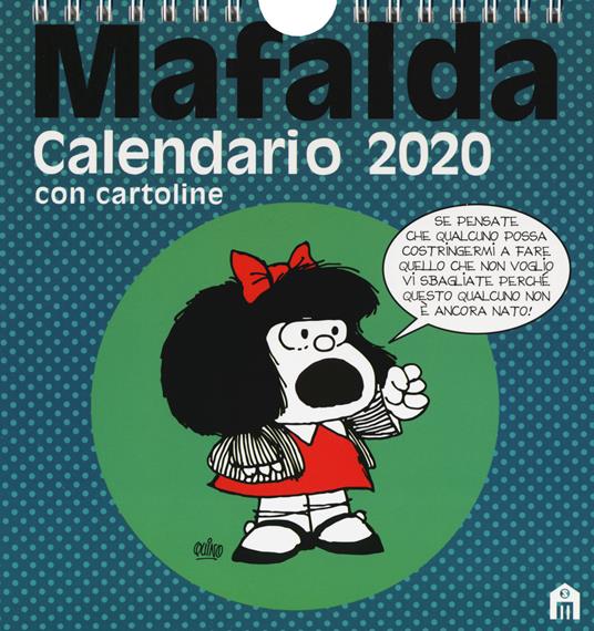 Mafalda. Calendario delle cartoline 2020 - Quino - copertina