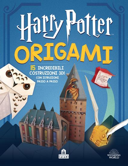 Origami. Harry Potter. 15 incredibili costruzioni 3D! Con istruzioni passo a passo. Ediz. a colori - copertina