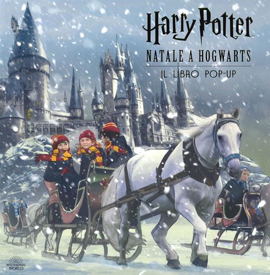 Harry Potter. Natale a Hogwarts. Il libro pop-up. Ediz. a colori - J. K. Rowling - copertina