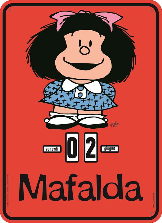 Mafalda classica. Calendario perpetuo - Quino - copertina