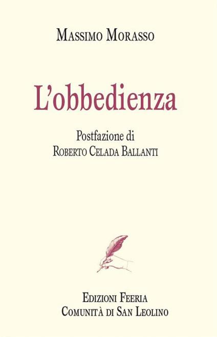 L' obbedienza - Massimo Morasso - copertina