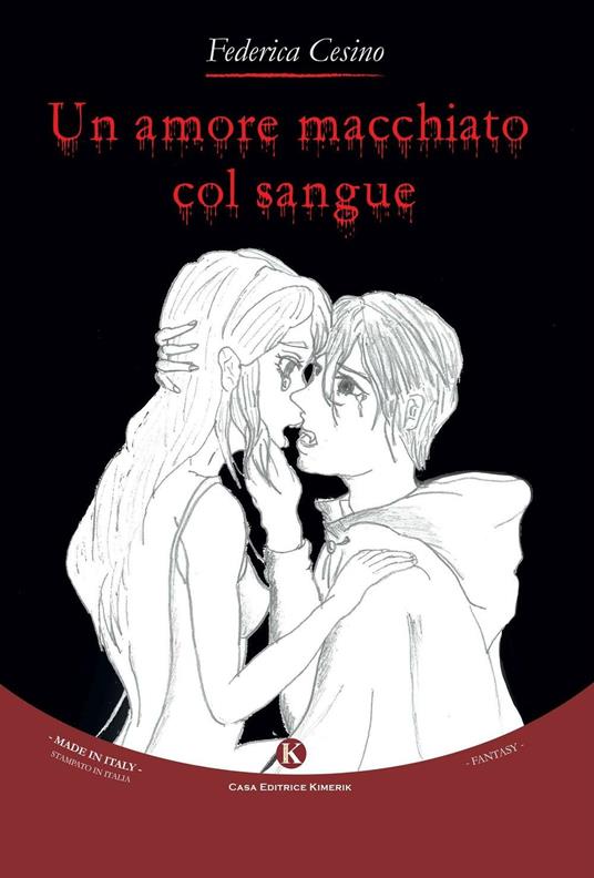 Un amore macchiato col sangue - Federica Cesino - copertina