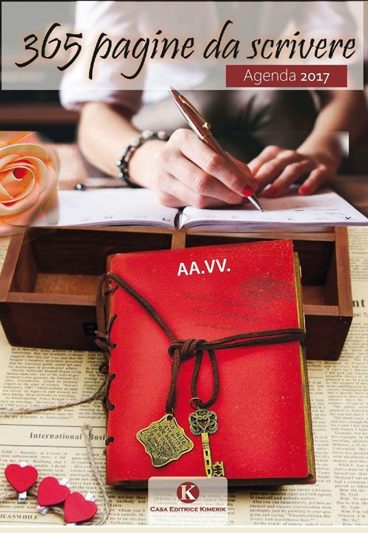 365 pagine da scrivere. Agenda 2017 - copertina