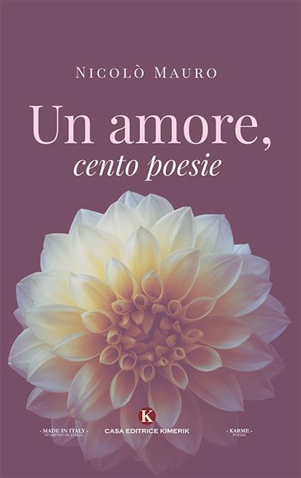 Un amore, cento poesie - Nicolò Mauro - copertina