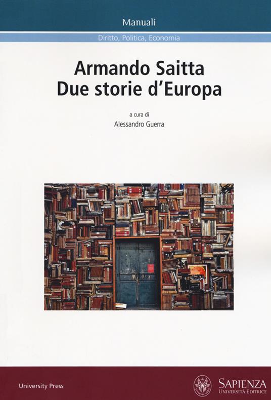 Armando Saitta. Due storie d'Europa - copertina