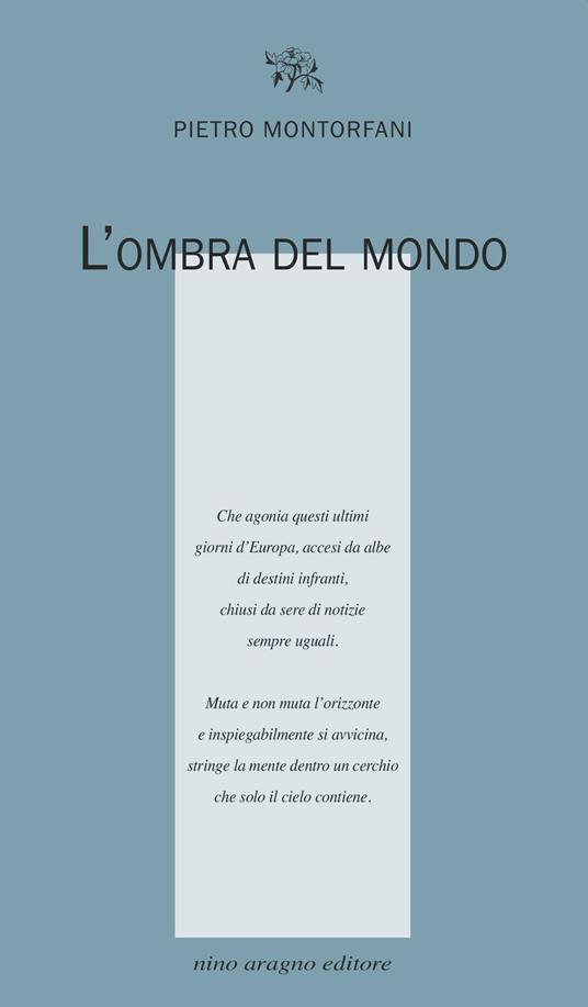 L'ombra del mondo - Pietro Montorfani - copertina