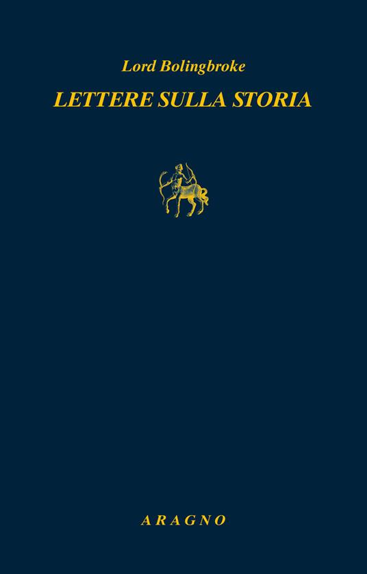Lettere sulla storia - Henry Bolingbroke - copertina