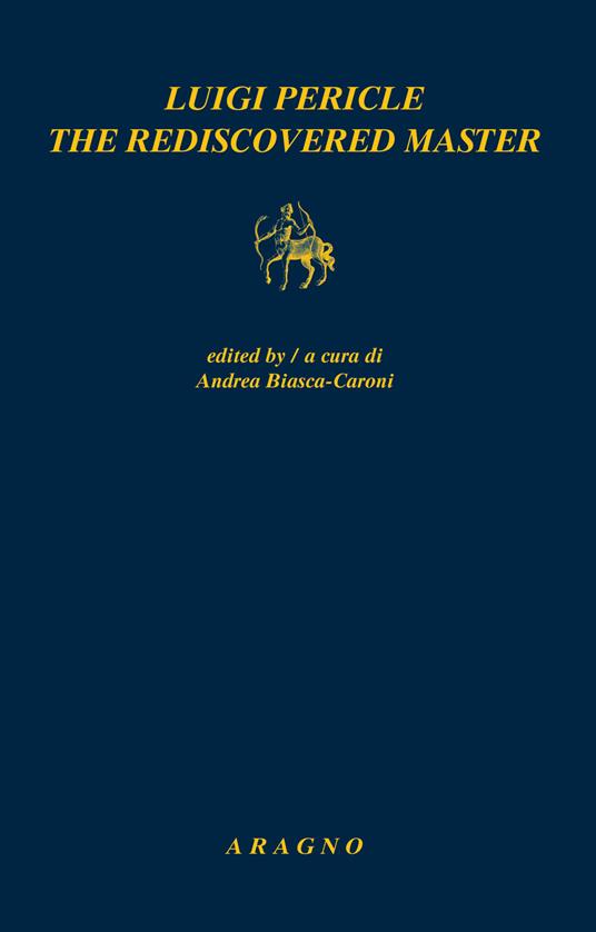 Luigi Pericle the rediscovered master - copertina