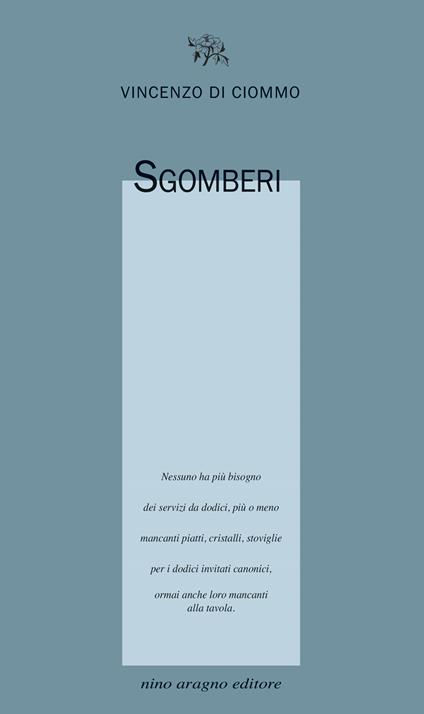Sgomberi - Vincenzo Di Ciommo - copertina