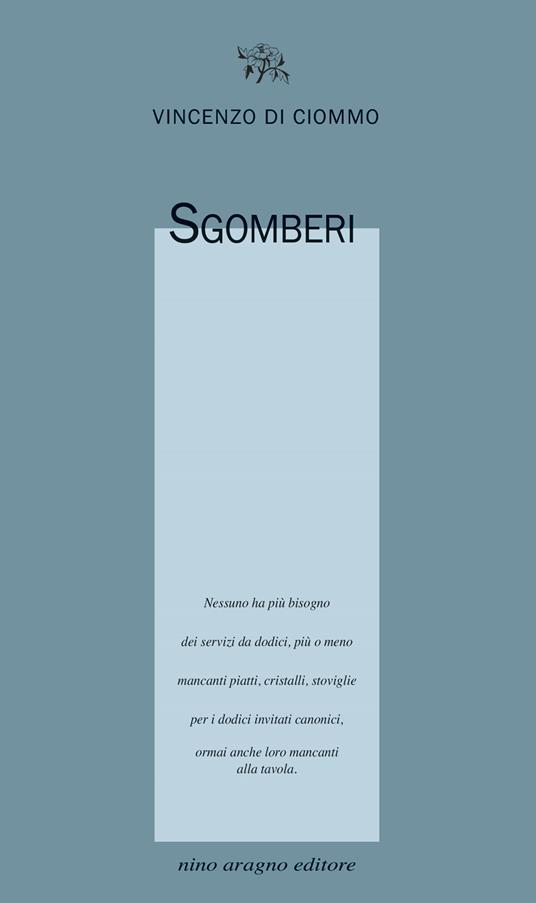 Sgomberi - Vincenzo Di Ciommo - copertina