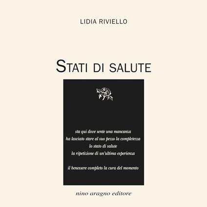Stati di salute - Lidia Riviello - copertina