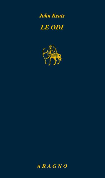 Le odi - John Keats - copertina