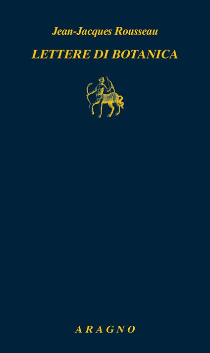 Lettere di botanica - Jean-Jacques Rousseau - copertina
