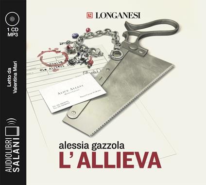 L' allieva letto da Valentina Mari. Audiolibro. CD Audio formato MP3 - Alessia Gazzola - copertina