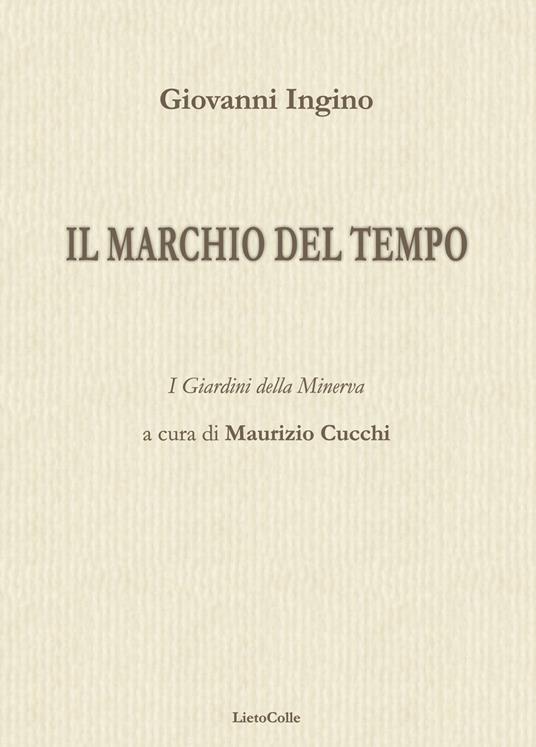 Il marchio del tempo - Giovanni Ingino - copertina