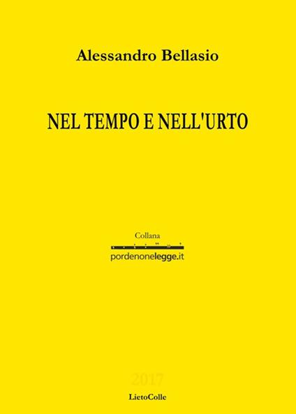 Nel tempo e nell'urto - Alessandro Bellasio - copertina