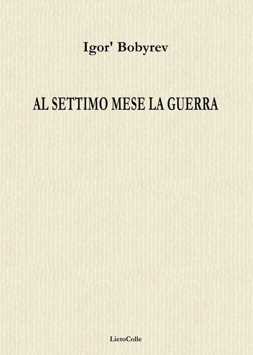 Al settimo mese la guerra - Igor Bobyrev - copertina