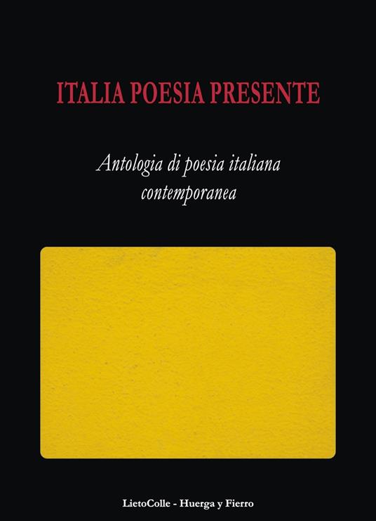 Italia poesia presente. Antologia di poesia italiana contemporanea - copertina