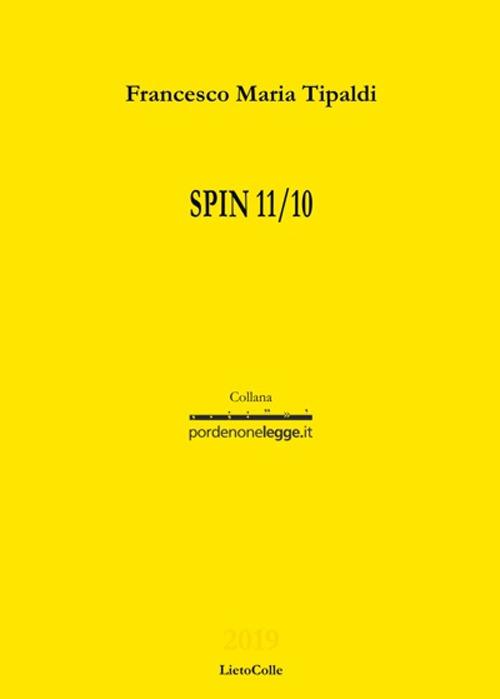 Spin 11/10 - Francesco Maria Tipaldi - copertina