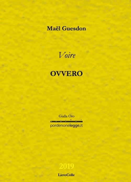 Ovvero - Maël Guesdon - copertina
