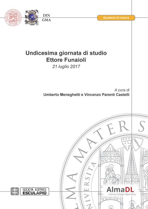 Undicesima giornata di studio Ettore Funaioli (21 luglio 2017) - copertina