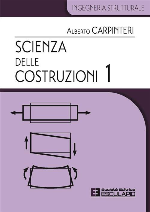 Scienza delle costruzioni. Vol. 1 - Alberto Carpinteri - copertina